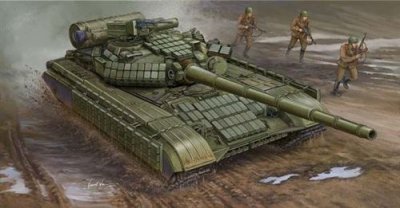 TRUMPETER Maquette  Soviet T-64AV MOD 1984- 1/35 - Maquette militaire