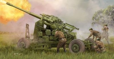 TRUMPETER Maquette  Sovi&eacute;tique 100mm Defense Air Gun KS-19M2- 1/35 - M