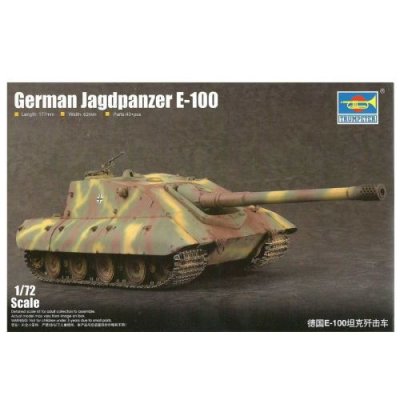 TRUMPETER Maquette  StuG allemand E-100-1/72 - Maquette militaire