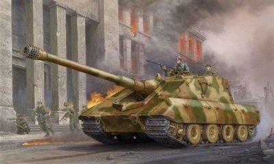 TRUMPETER Maquette  STUG E-100 ALLEMAND- 1/35 - Maquette militaire