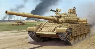 TRUMPETER Maquette  T-62 ERA Model 1972 Iraq Modification- 1/35 - Maqu