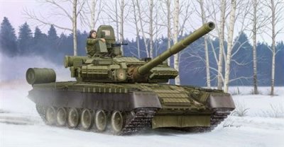 TRUMPETER Maquette  T-80BV Russian MBT- 1/35 - Maquette militaire