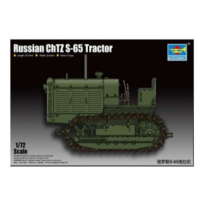 TRUMPETER Maquette  Tracteur russe ChTZ S-65-1/72 - Maquette militaire