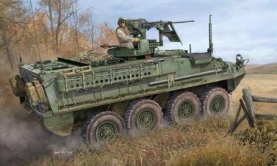 TRUMPETER Maquette  US Army M1131 Stryker FSV- 1/35 - Maquette militai