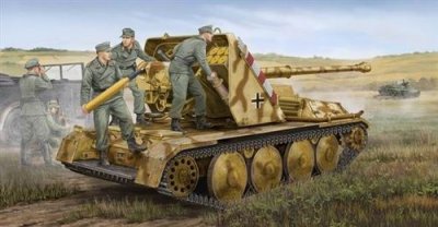 TRUMPETER Maquette  WAFFENTRAGER PAK-43- 1/35 - Maquette militaire