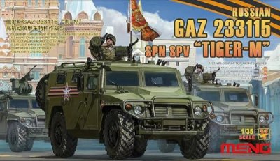 MENG Maquette v&eacute;hicule militaire : russian gaz 233115 tiger-m spn spv 