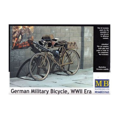 GENERIQUE Maquette v&eacute;lo : bicyclette militaire allemande de la 2&egrave;me guerre mondiale master box