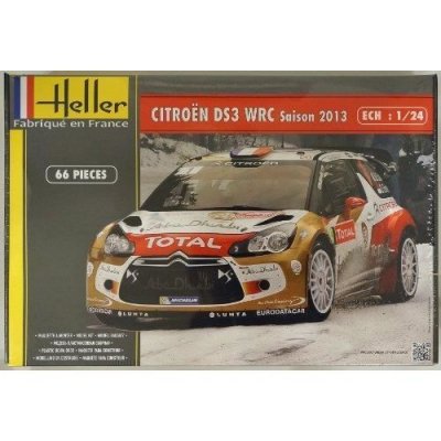 HELLER Maquette voiture : citro&euml;n ds3 wrc saison 2013 