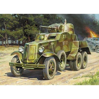 ZVEZDA Maquette  Automitrailleuse sovi&eacute;tique BA-10 - 1/35 - Maquette m