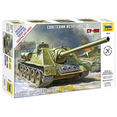 ZVEZDA Maquette  Canon Automoteur Su-100-1/72 - Maquette militaire