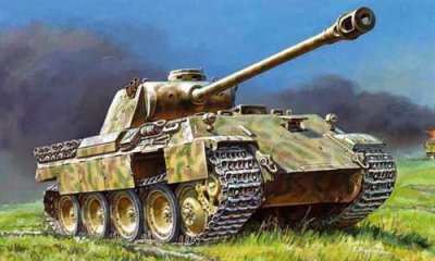 ZVEZDA Maquette  Panther Ausf.D- 1/35 - Maquette militaire