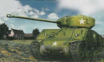 GSI CREOS Maquette Zvezda Sherman M4- 1/100 - Maquette militaire