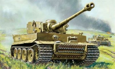 ZVEZDA Maquette  Tiger 1- 1/100 - Maquette militaire