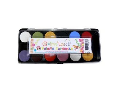 GENERIQUE Maquillage - Palette - 12 couleurs : Kermesse