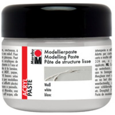 MARABU  122725070&nbsp;&ndash;&nbsp;P&acirc;te &agrave; Modeler, 225&nbsp;ML Blanc
