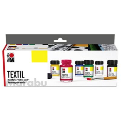 GENERIQUE Marabu Assortiment de peintures pour Textile