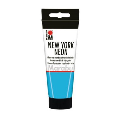  Marabu- Couleur de lumi&egrave;re Noire, 10122428, Bleu, 100 ML (1er Pack)