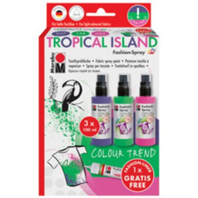 MARABU  Fashion Shimmer 1719000000085, Tropical Island, 1 set