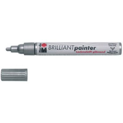 MANUTAN Marabu feutre laque brilliant painter, blanc mr012132070