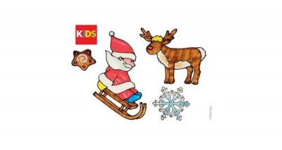 MARABU   kids window color ""christmas"" , set, 6 x 25 ml noir