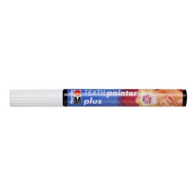 MARABU  marqueur pour textile textil painter plus, blanc mr011803070
