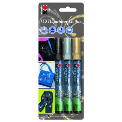 MARABU  marqueur textile blister de 3
