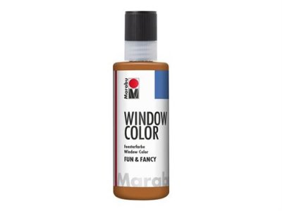 MARABU  Window Color Fun & Fancy, 80 ML, Marron Clair,
