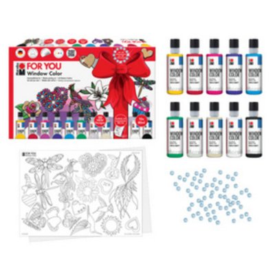 MARABU  window color fun & fancy, set for you, 040600116