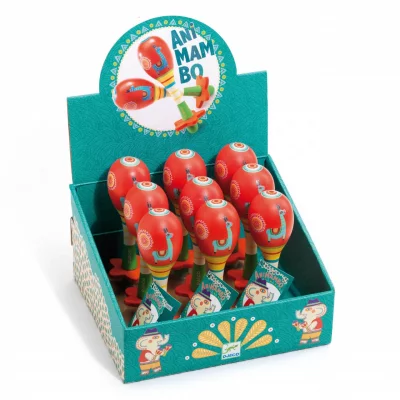DJECO Maracas instrument musique +12m animambo