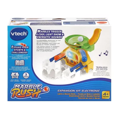 VTECH Marble Rush - Expansion Kit Electronic - Tourbillon Sons Et Lumieres Multicolore 