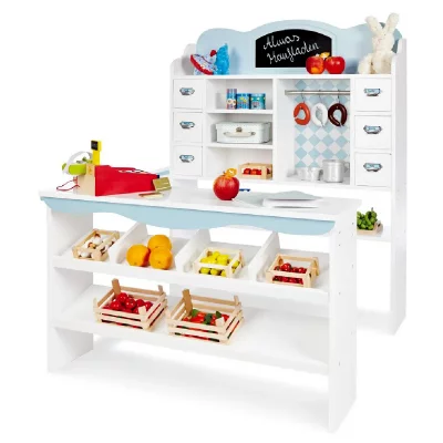PINOLINO Marchande &eacute;picerie en bois - 
