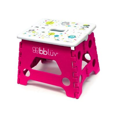  Marche-pied pliable Bbl&uuml;v St&euml;p Rose