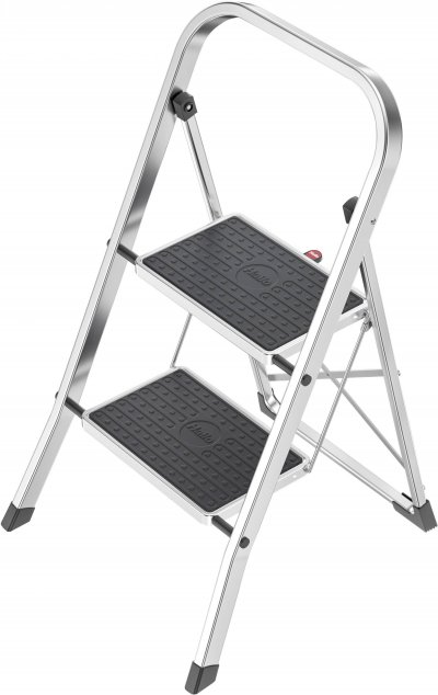 HAILO Marchepied pliant aluminium 2 marches