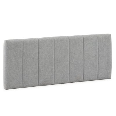 MARCKONFORT  - T&ecirc;te de lit tapiss&eacute;e Creta 160x60cm Couleur Gris - gris