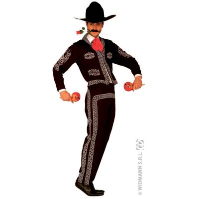 W WIDMANN MILANO PARTY FASHION MARIACHI"" (jacket, pants, hat, tie) - (M)