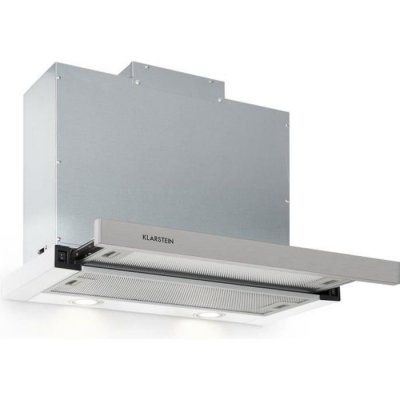 KLARSTEIN Mariana 60 hotte plate 500 m&sup3;/h &eacute;vacuation d'air led blanche