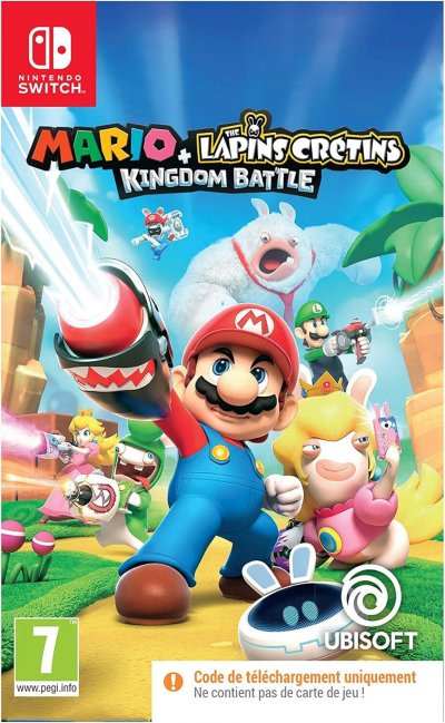 UBISOFT Mario + The Lapins Cr&eacute;tins Kingdom Battle (code in a box) (SWITCH)