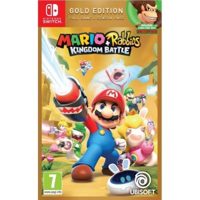 UBISOFT Mario + The Lapins Cr&eacute;tins Kingdom Battle Edition Gold Nintendo Switch