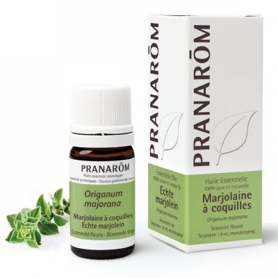 PRANAROM Marjolaine &agrave; coquilles Flacon compte gouttes 