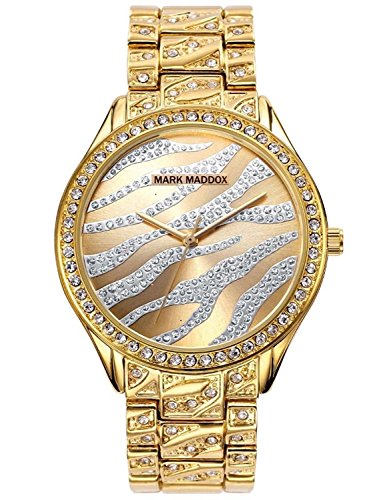 MARK MADDOX  golden chic. 38 mm. Quartz. Date. Wr 30 meters mm6006-20