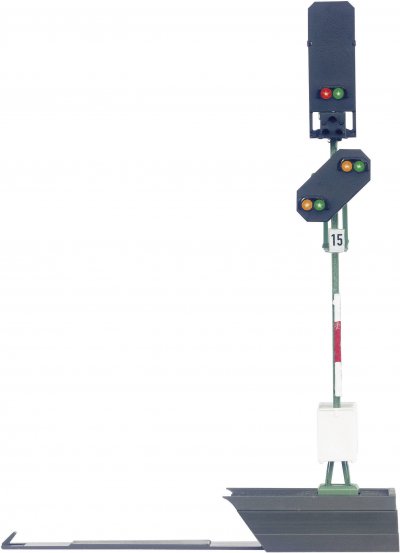MäRKLIN M&auml;rklin 76495 H0 Signal Lumineux De La Db Signal De Block Avec Signal D'-M&auml;rklin