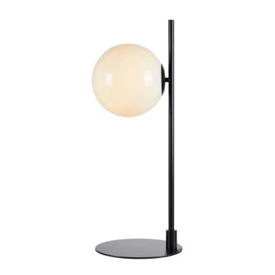 MARKSLOJD  Dione Lampe De Table 1 Globe Light Noir, Blanc