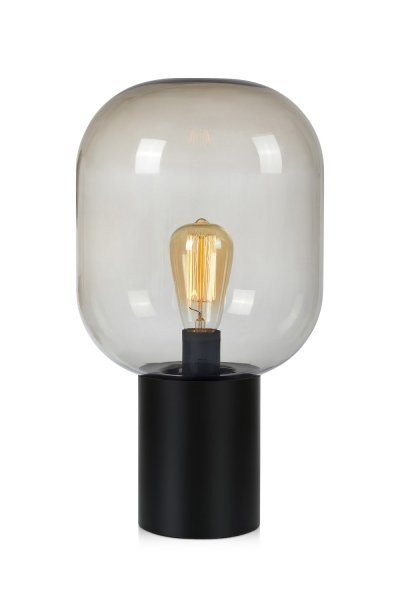 MARKSLOJD Marksl&ouml;jd Lampe &agrave; poser Brooklyn, gris fum&eacute;e, 44&nbsp;cm