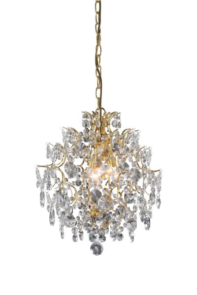 MARKSLöJD Markslojd Rosendal - Plafonnier &Agrave; 3 Ampoules En Cristal Dor&eacute;, E14
