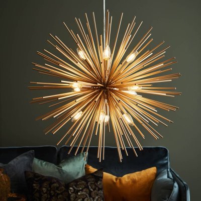 MARKSLOJD  Suspension SOLEIL Dor&eacute; 12 ampoules