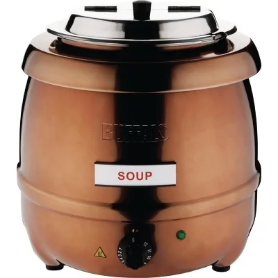 BUFFALO Marmite &agrave; Soupe Cuve Amovible 10 L -  - - Inox10 x375mm