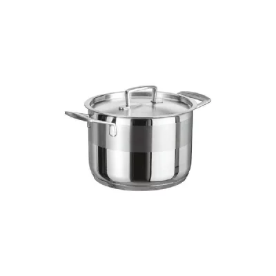 INOXIBAR Marmite - Exper 28 Cm - Acier Inoxydable - Triple Fond - Induction 