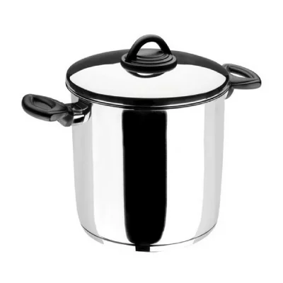LACOR Marmite haute Studio D : 24 cm + couvercle - inox
