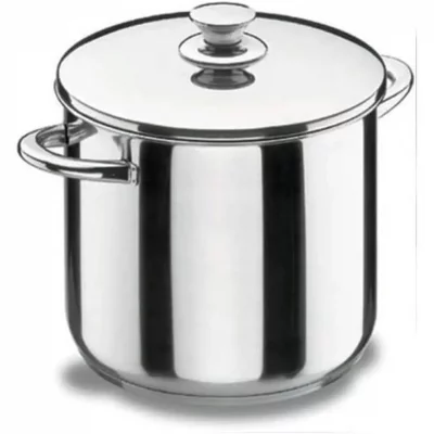 LACOR Marmite haute Vitrocor en inox, 24 cm, 