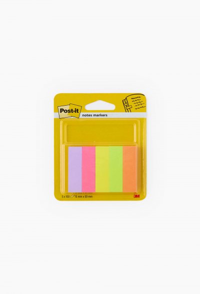 POST IT Marque-pages &Eacute;tui De 5x100 15x50mm Post-it - Le Bloc